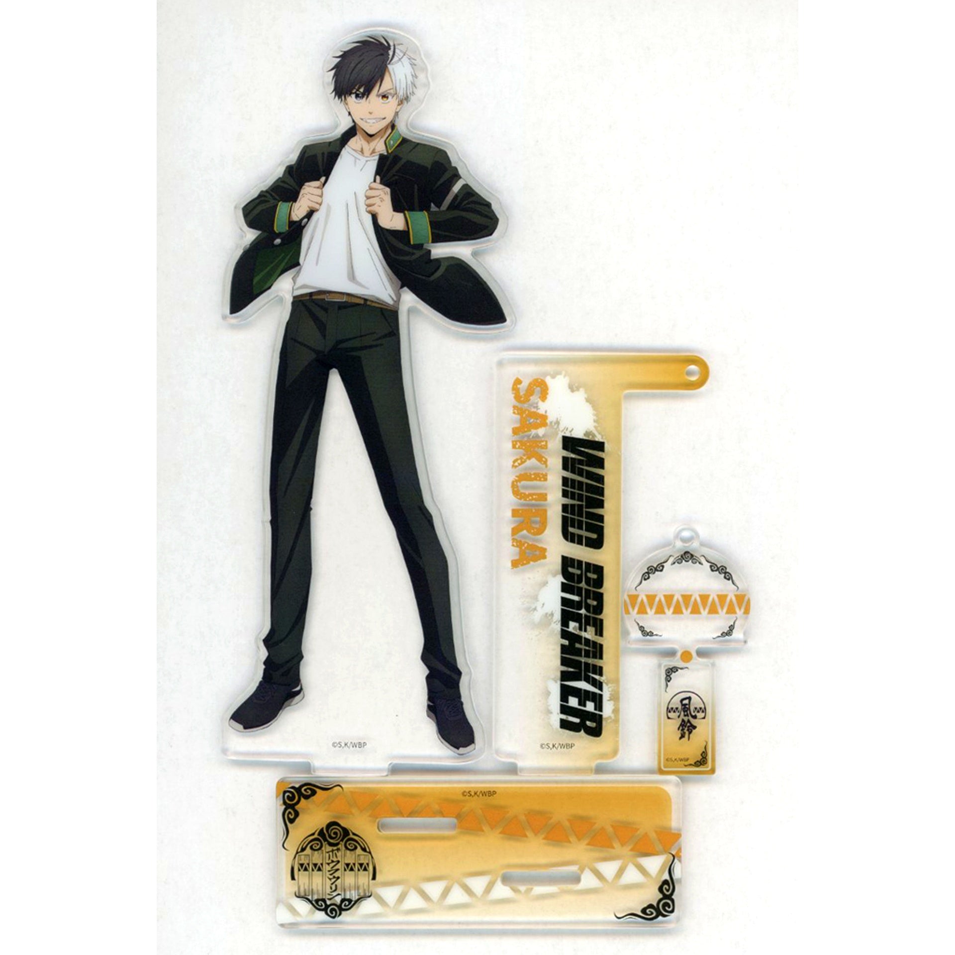 Haruka Sakura Swaying Wind Chime Acrylic Stand Wind Breaker x TAPIOCA China Limited [USED]