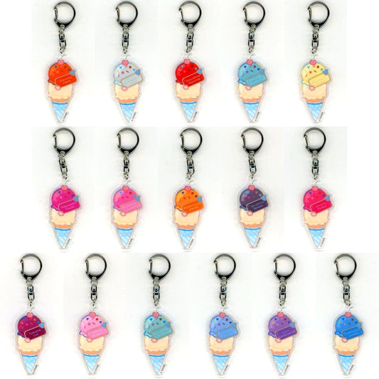 Virtual YouTuber hololive Holonatsu Paradise Random Acrylic Charm Type B Complete Set of 16 Types [USED]