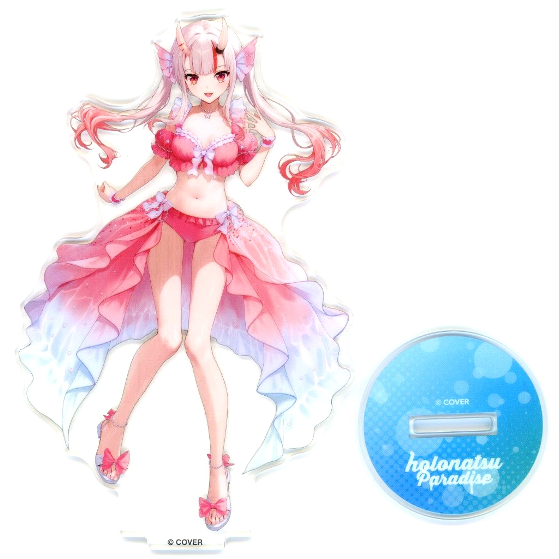 Nakiri Ayame VTuber Hololive Acrylic Stand Holo Natsu Paradise [USED]