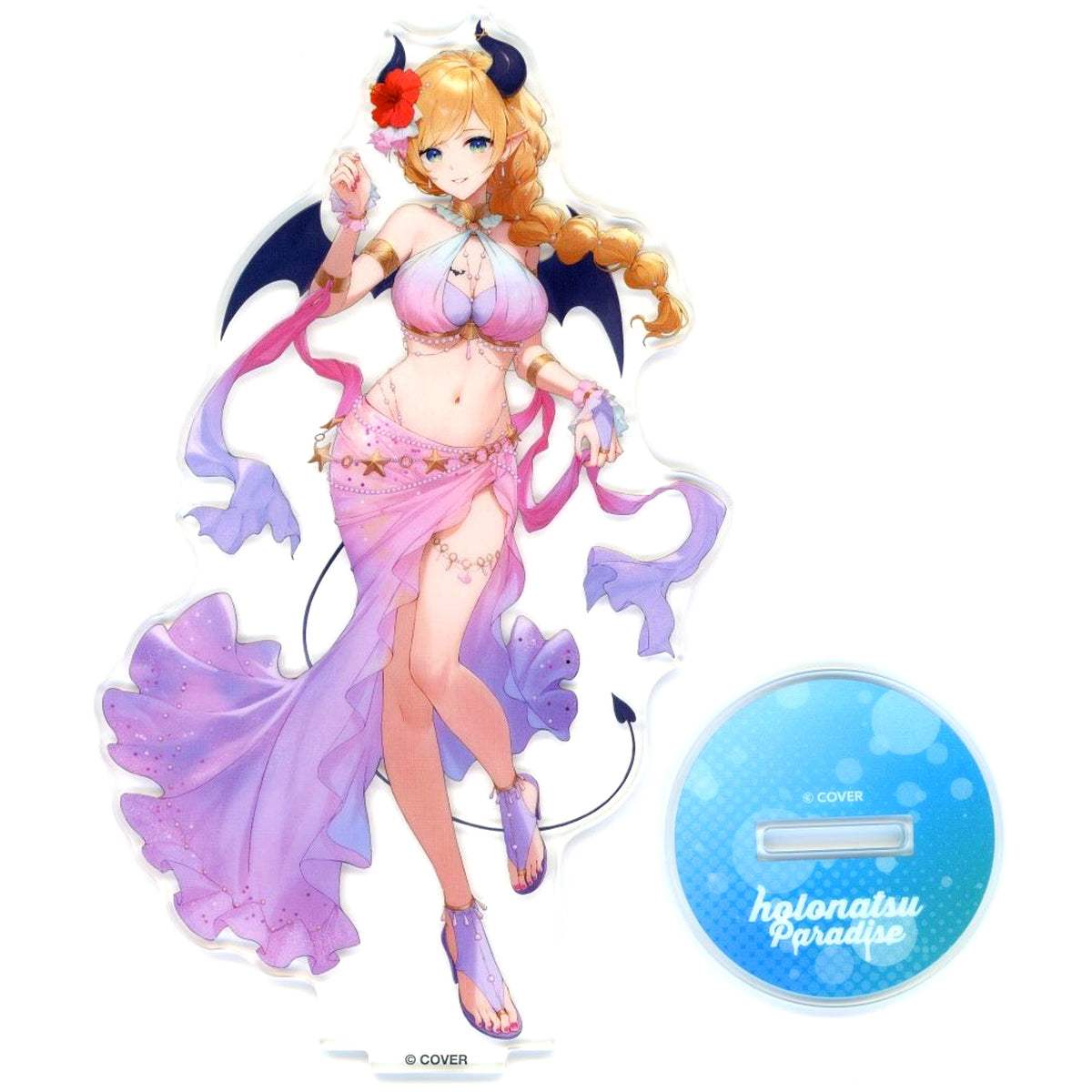 Yuzuki Choco Acrylic Stand Virtual YouTuber Hololive Holo Natsu Paradise [USED]