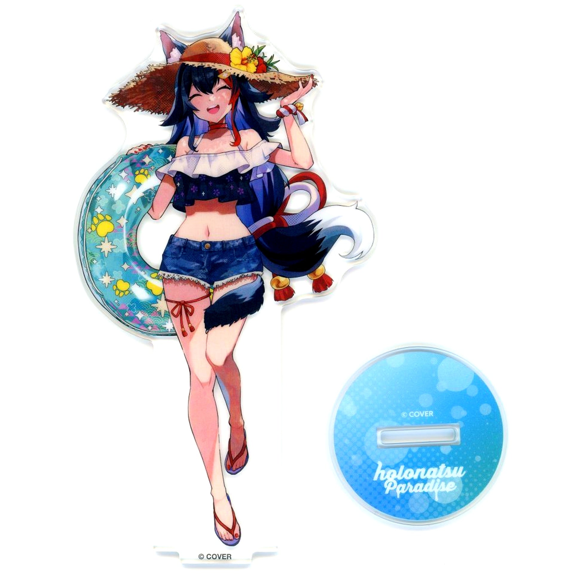 Ookami Mio VTuber Hololive Holo Natsu Paradise Acrylic Stand [USED]
