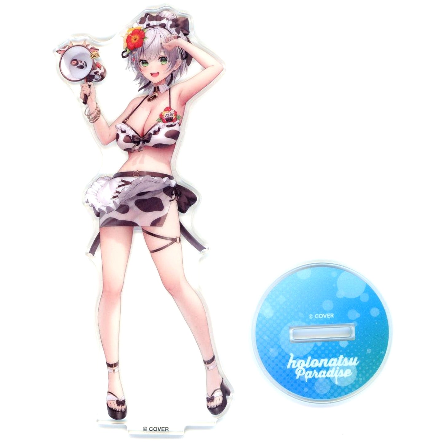 Shirogane Noel Virtual YouTuber hololive Holo Natsu Paradise Acrylic Stand [USED]