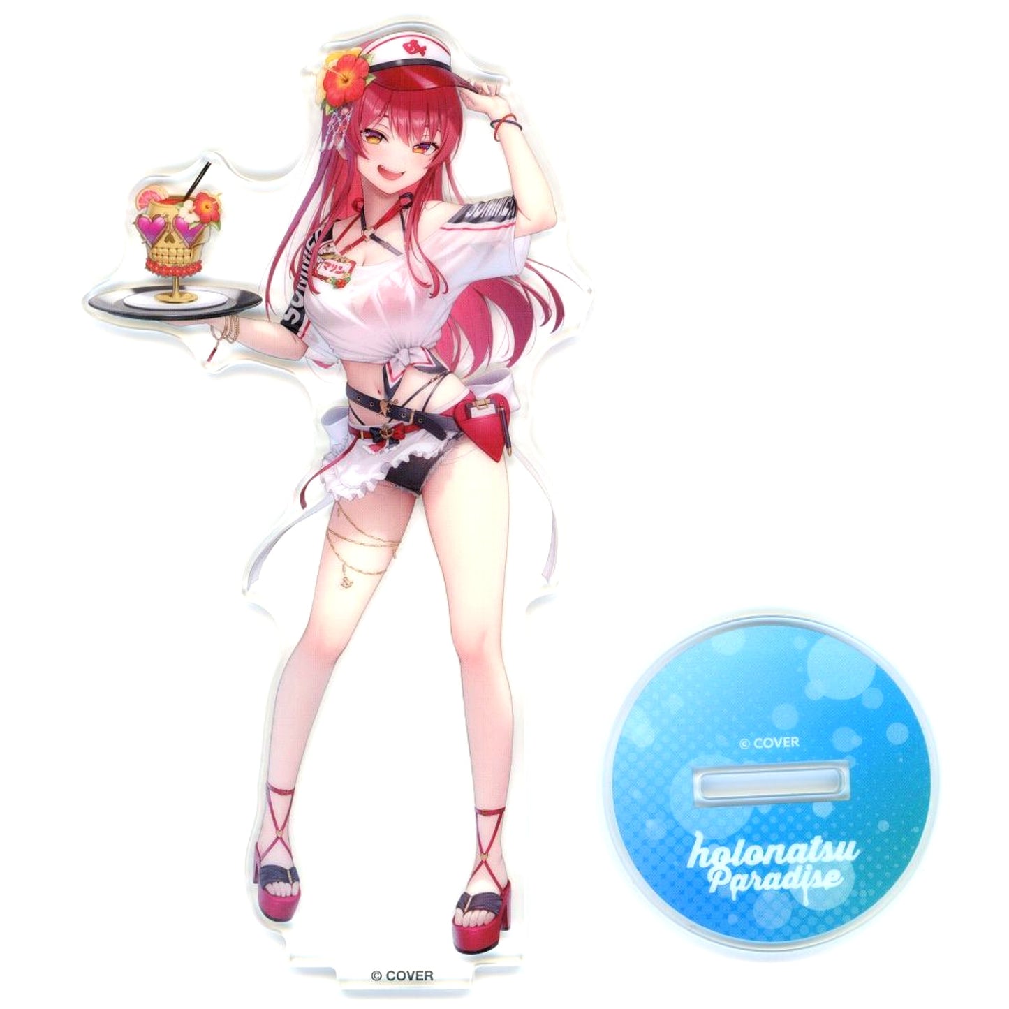 Houshou Marine VTuber Hololive Acrylic Stand Holo Natsu Paradise [USED]