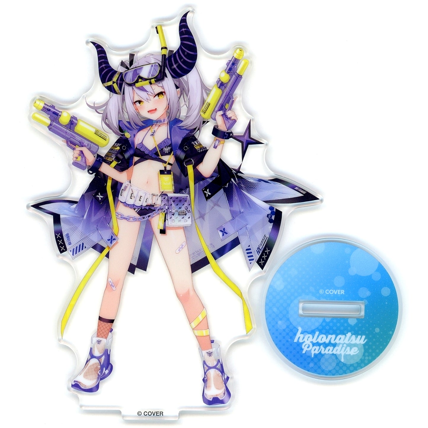 La+ Darknesss Virtual YouTuber Hololive Holo Summer Paradise Acrylic Stand [USED]