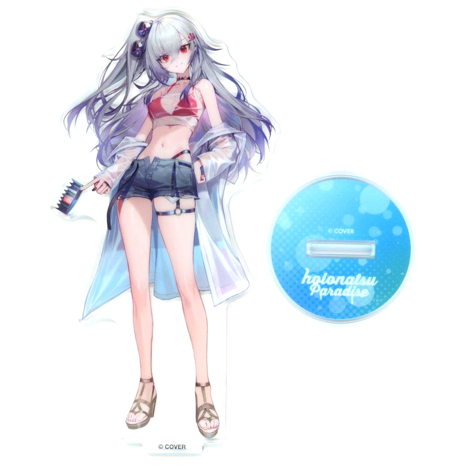 Hibikiza Riona Acrylic Stand Virtual YouTuber Hololive Holo Natsu Paradise [USED]