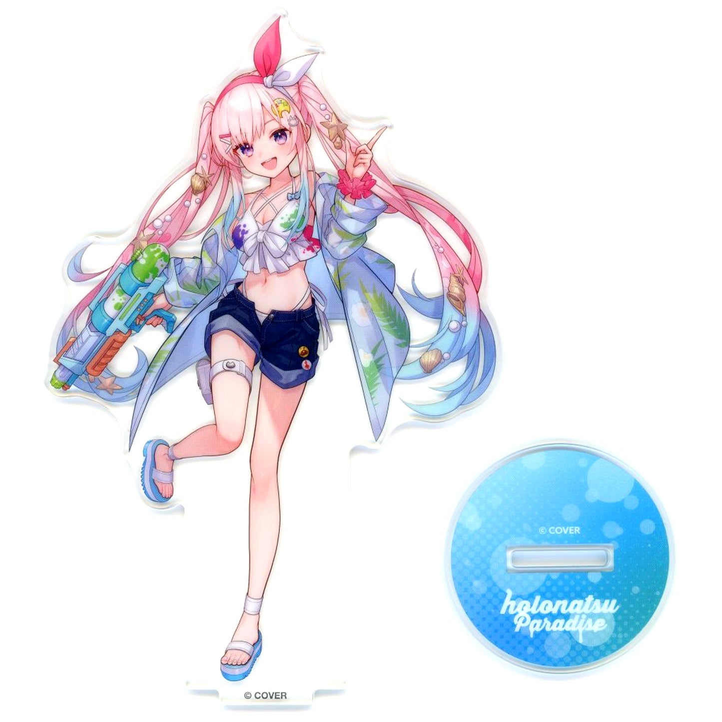 Airani Iofifteen Acrylic Stand Virtual YouTuber Hololive Holo Natsu Paradise [USED]