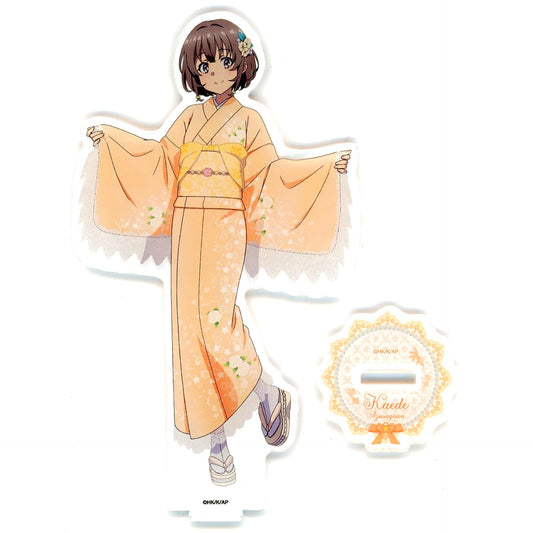 Kaede Azusagawa Acrylic Stand Rascal Does Not Dream Series Goods Fair in Bic Camera Group [USED]
