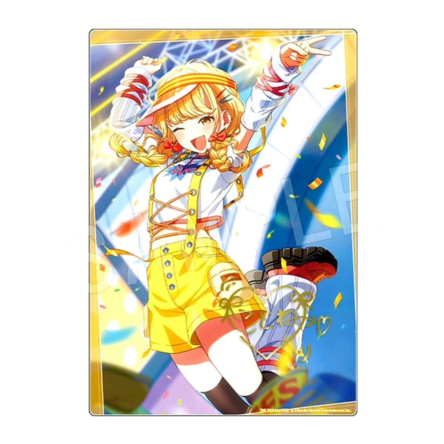 Kotone Fujita Gakuen Idolmaster Autographed Acrylic Art Panel ver.2 C106 [USED]