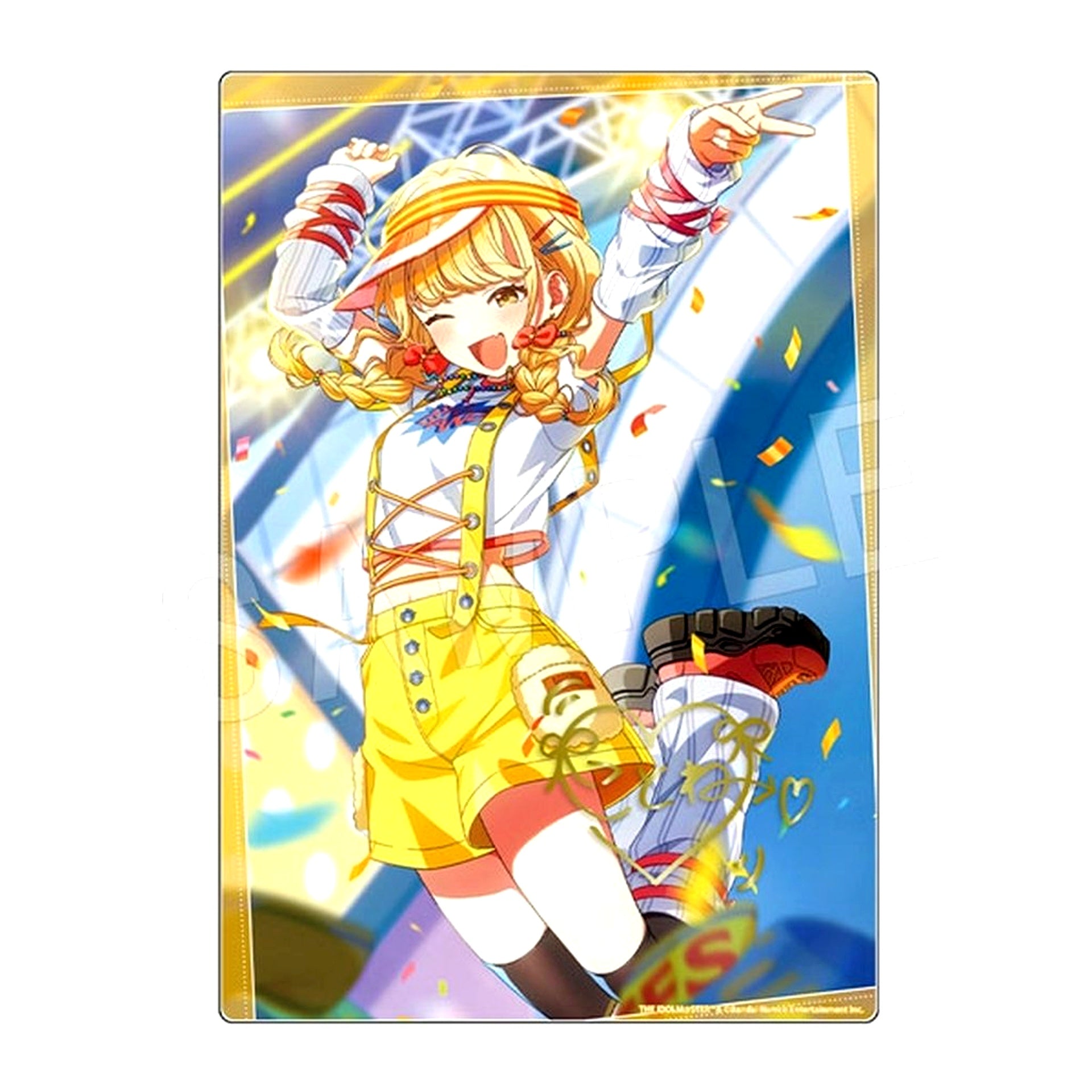 Kotone Fujita Gakuen Idolmaster Autographed Acrylic Art Panel ver.2 C106 [USED]