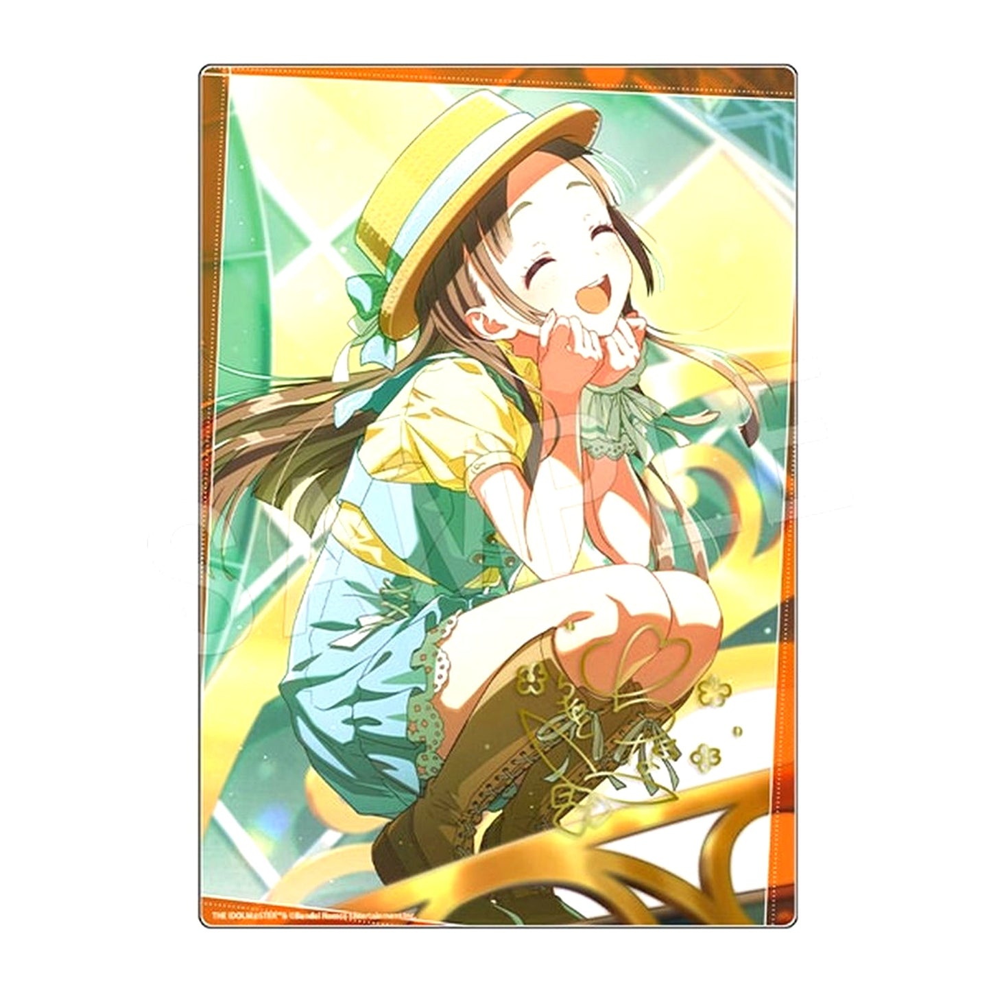 China Kuramoto Gakuen Idolmaster Signed Acrylic Art Panel ver.2 C106 Goods [USED]