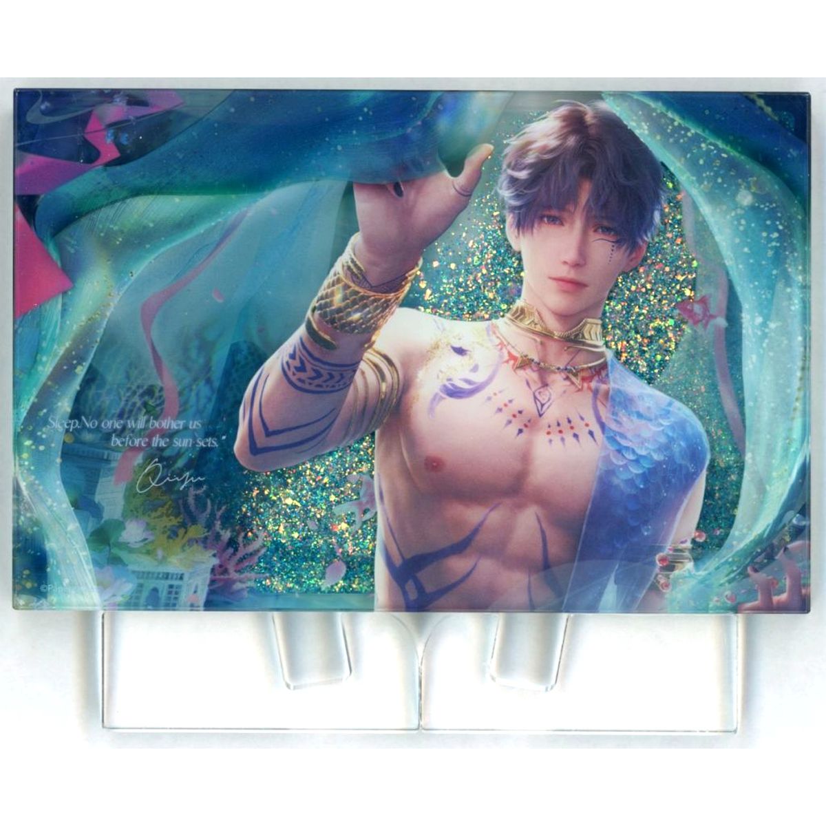 Homura Tidal God Series Quicksand Glow Acrylic Block Love and Deepspace [USED]