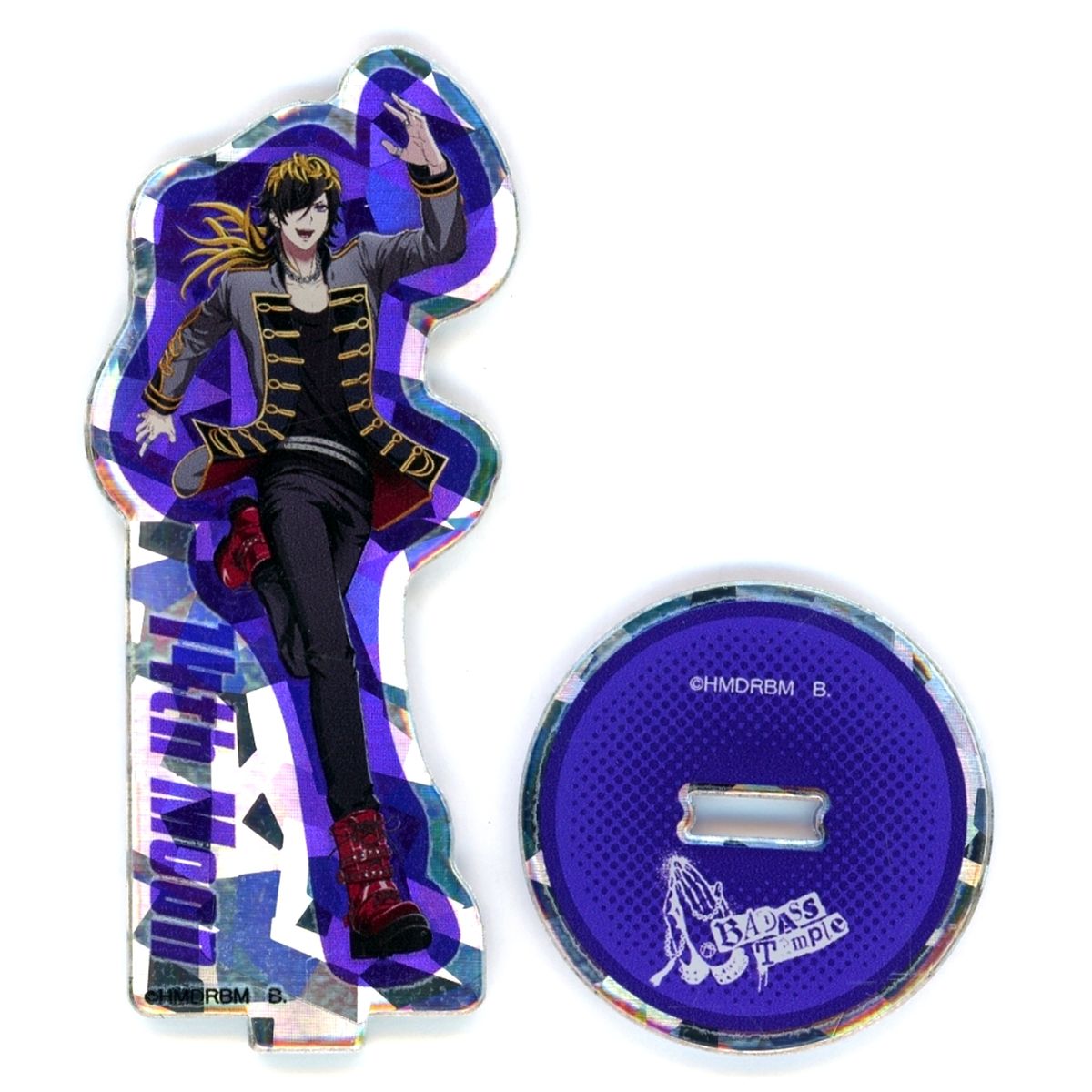 Jyushi Aimono Hypnosis Mic: Division Rap Battle Hapiclo! Kirakira Chara Acrylic Stand [USED]