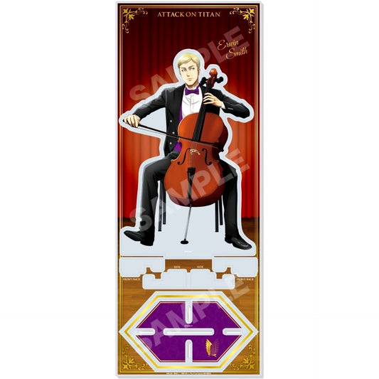 Erwin Smith Attack on Titan Quartet ver. Acrylic Stand L 4 [USED]