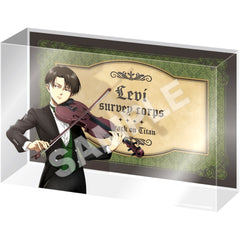 Levi 3. Quartet Ver. Attack on Titan Crystal Art Board [USED]