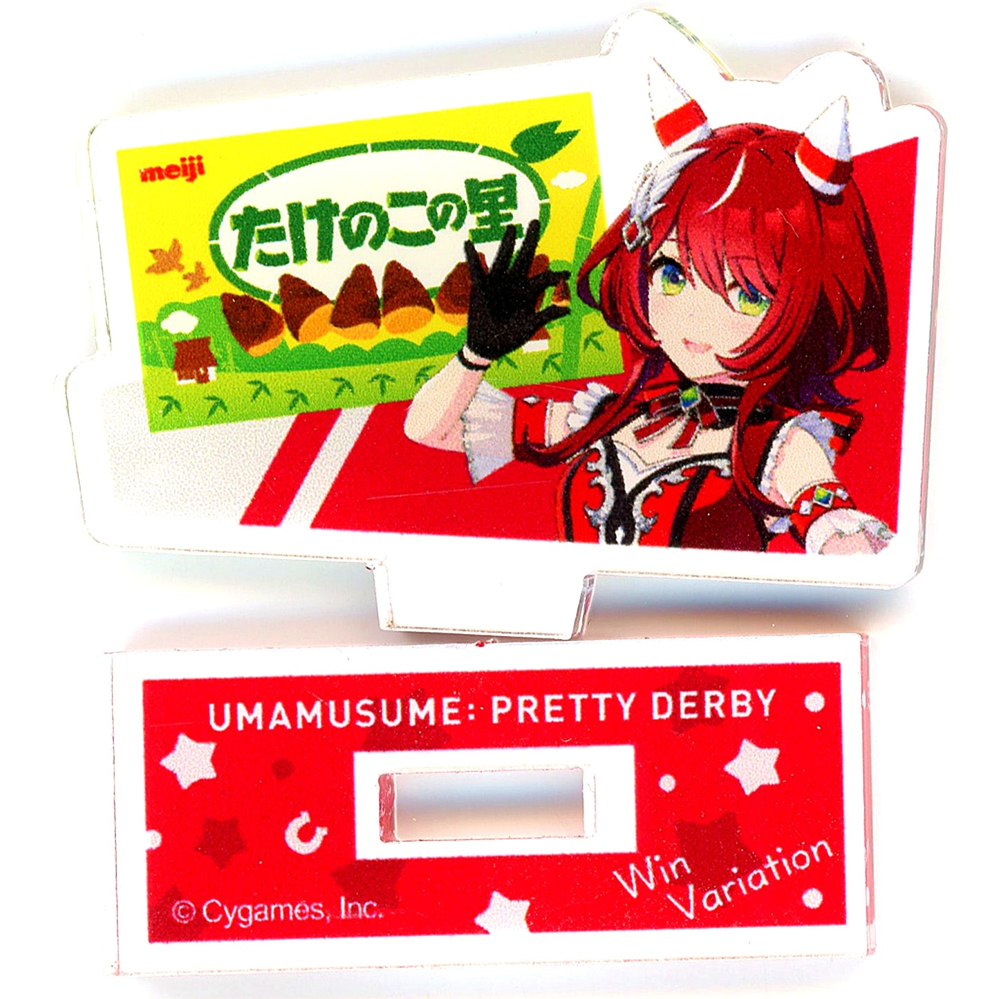 Win Variation Upper Body Umamusume: Pretty Derby x Lawson Takenoko no Sato Bundle Original Mini Acrylic Stand [USED]