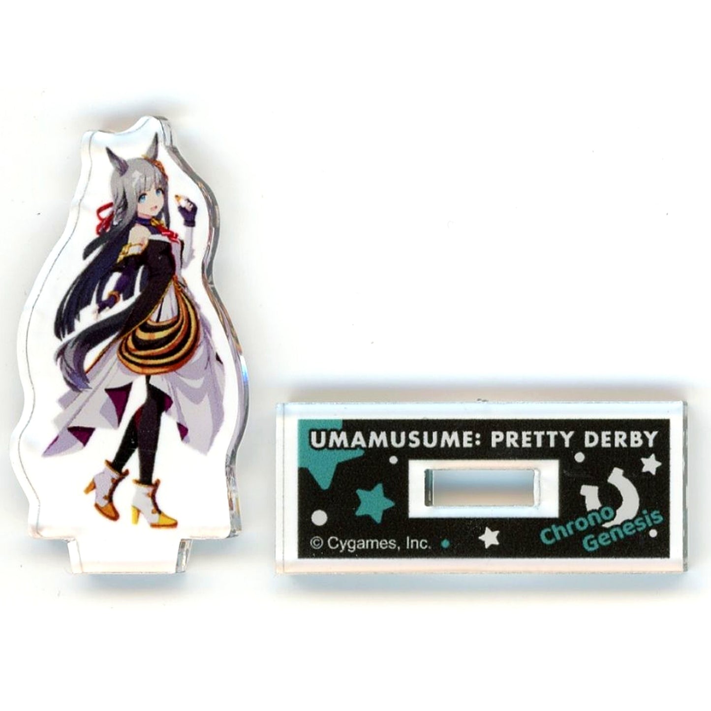 Chrono Genesis Life-size Illustration Umamusume: Pretty Derby x Lawson Takenoko no Sato Strawberry & Chocolate Included Item Original Mini Acrylic Stand [USED]