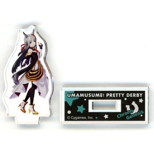 Chrono Genesis Life-size Illustration Umamusume: Pretty Derby x Lawson Takenoko no Sato Strawberry & Chocolate Included Item Original Mini Acrylic Stand [USED]