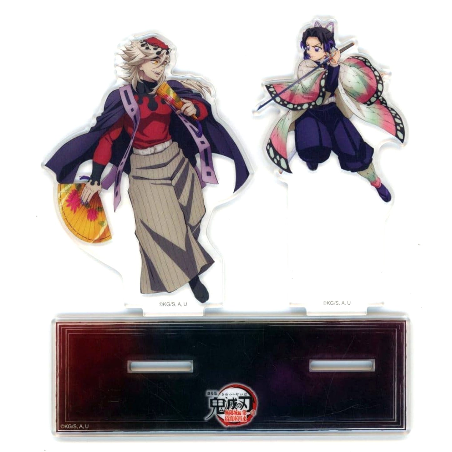 Shinobu Kocho vs Doma Demon Slayer: Kimetsu no Yaiba The Movie Infinity Castle Part 1 Akaza Returns Fierce Battle Acrylic Stand Set Theater Goods [USED]