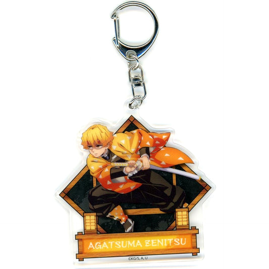 Zenitsu Agatsuma Demon Slayer The Movie Infinity Castle Arc Chapter 1 Akaza Returns Theater Goods Fierce Battle Acrylic Charm [USED]