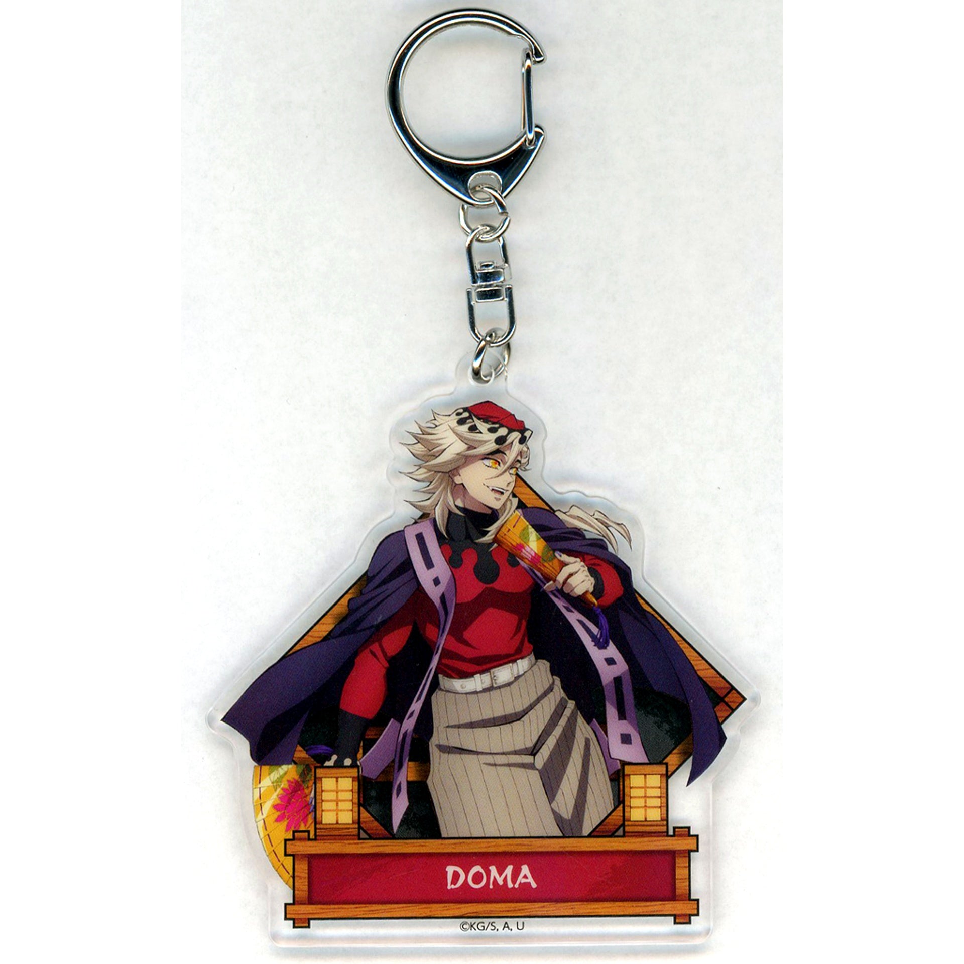 Doma Demon Slayer Kimetsu no Yaiba Infinity Castle Fierce Battle Acrylic Charm [USED]