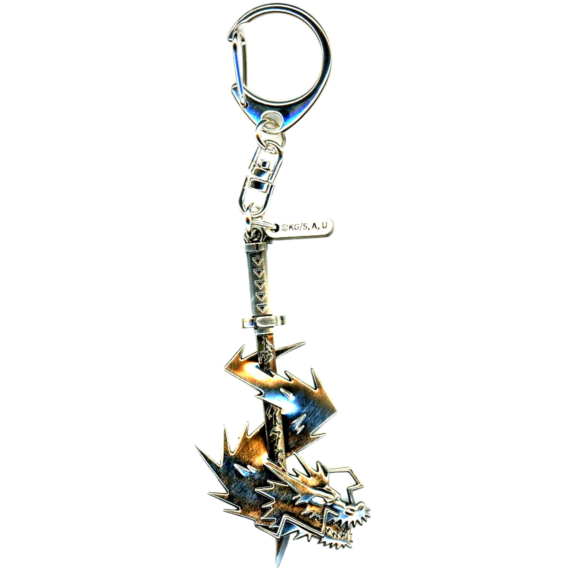 Zenitsu Agatsuma Demon Slayer The Movie Infinity Castle Arc Chapter 1 Akaza Returns Theater Goods Nichirin Sword Metal Charm [USED]