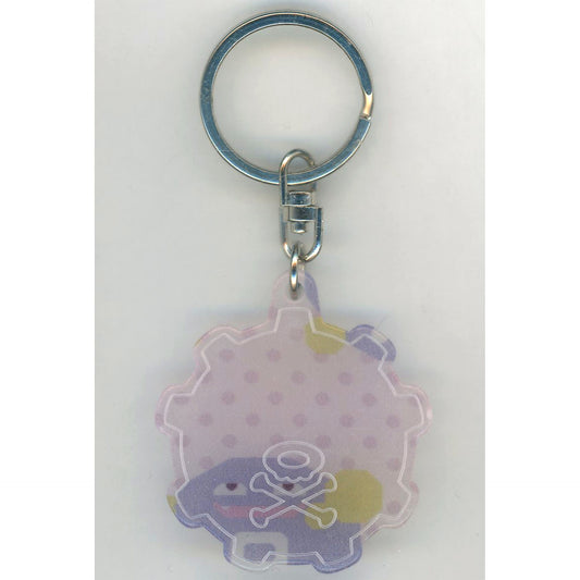 Koffing Pokemon Shirts x NEWSED Fabric Scraps Keyholder Acrylic Keychain [USED]