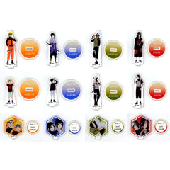 Set of 12 Naruto Shippuden Illustration Past and Present Ver. Trading Acrylic Stand Vol. 2 [USED]