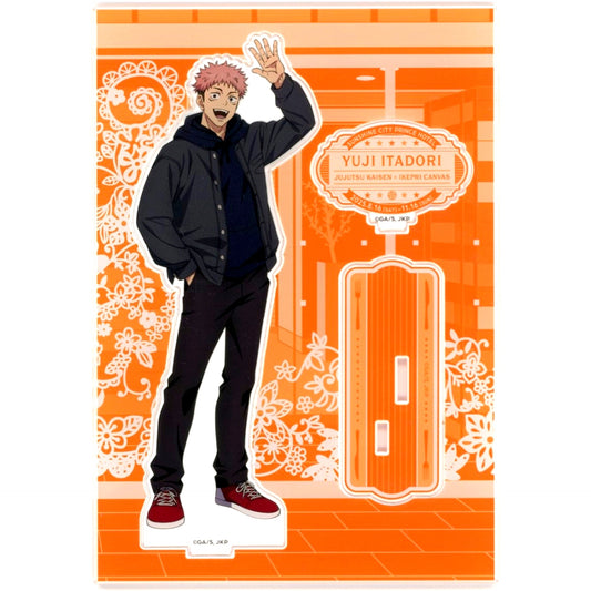 Yuji Itadori Jujutsu Kaisen x IKEPRI CANVAS Illustration Acrylic Stand [USED]