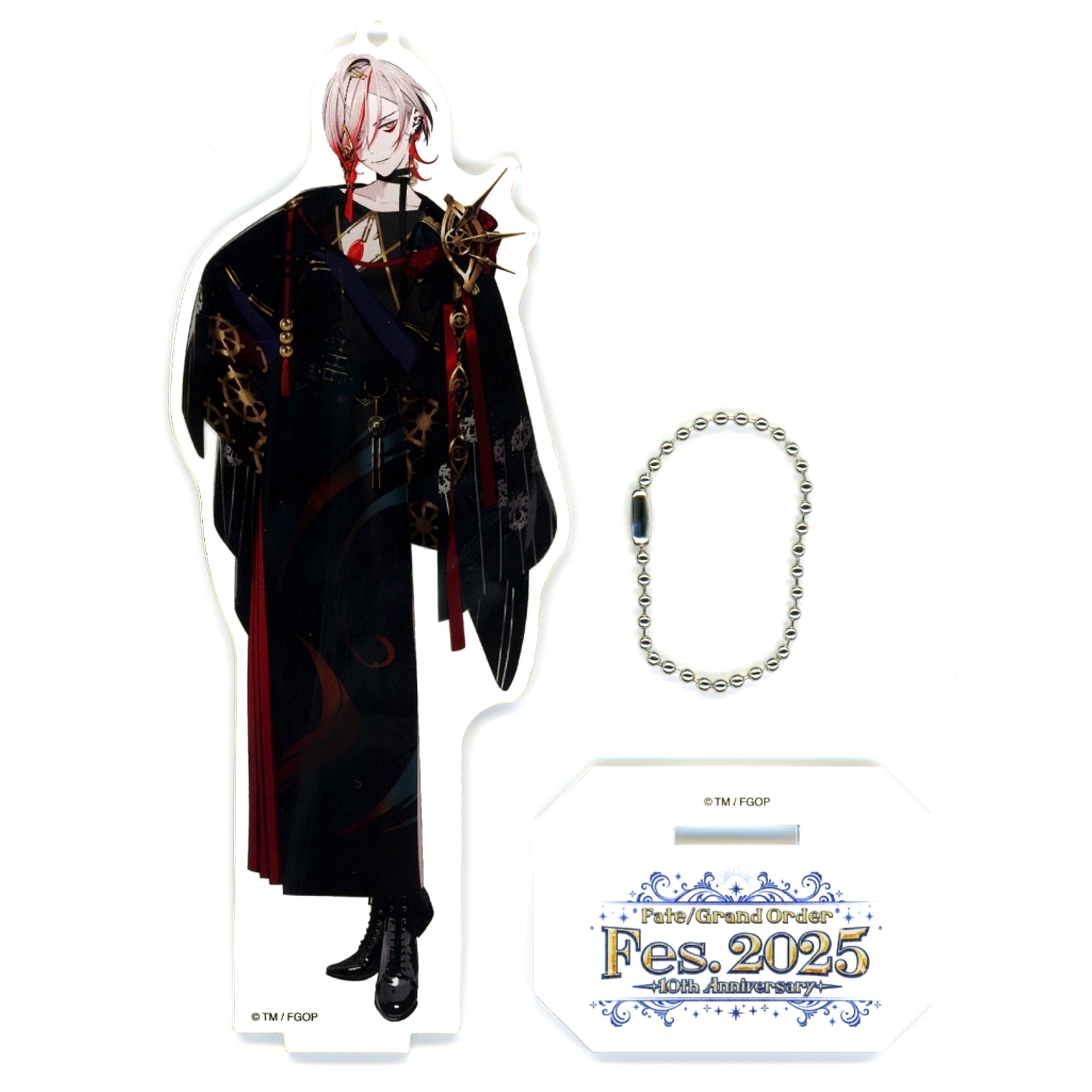 Lancer/Karna Servant Specific Newly Drawn Illustration Acrylic Mascot Fate/Grand Order Fes 2025 10th Anniversary [USED]