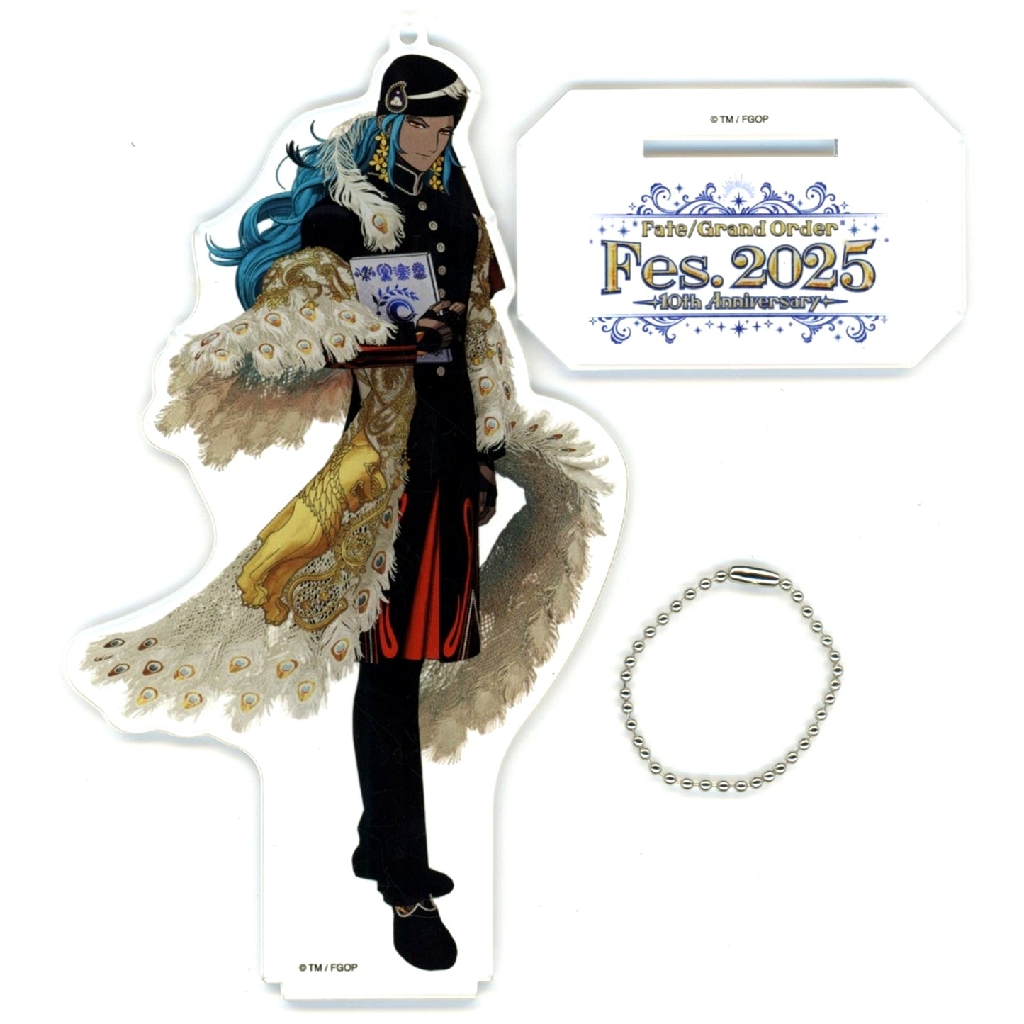 Lancer/Ashoka Fate/Grand Order Servant Illustration Acrylic Mascot Fes. 2025 10th Anniversary [USED]