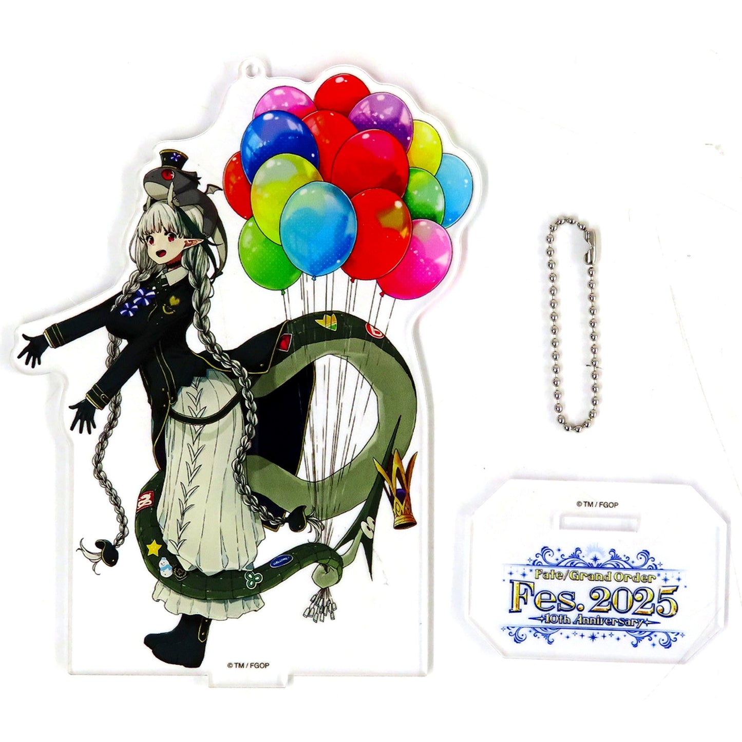 Lancer Nevishone Servant Specific Illustration Acrylic Mascot Fate/Grand Order Fes. 2025 10th Anniversary [USED]