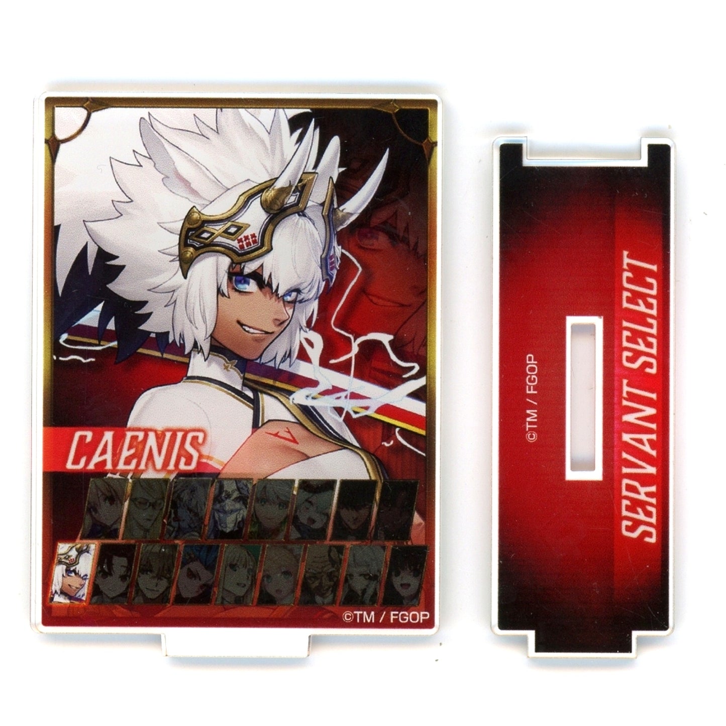Caenis Lancer Fate/Grand Order Fes. 2025 10th Anniversary Colosseum Mountain Random Battle Screen Style Mini Acrylic Stand [USED]