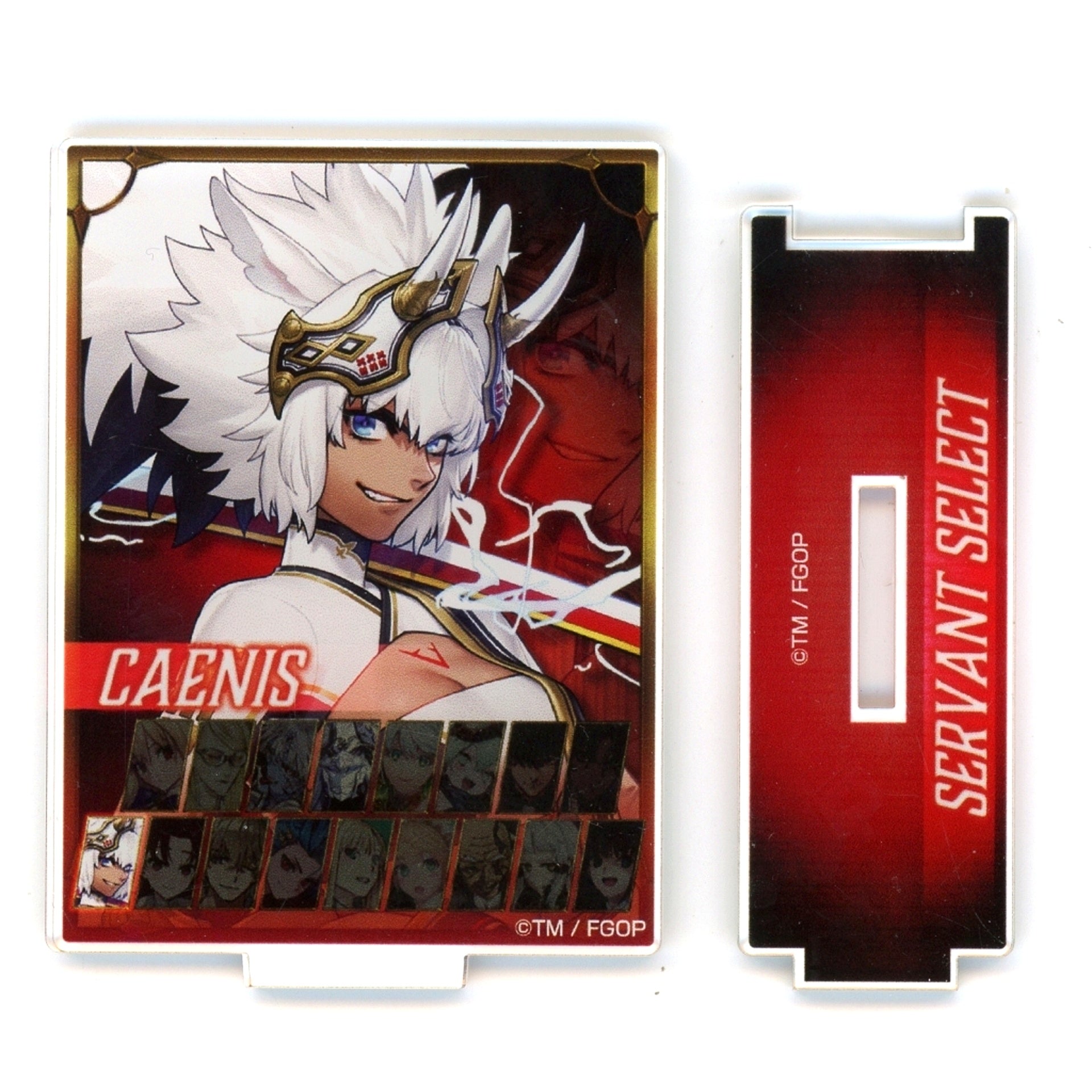 Caenis Lancer Fate/Grand Order Fes. 2025 10th Anniversary Colosseum Mountain Random Battle Screen Style Mini Acrylic Stand [USED]