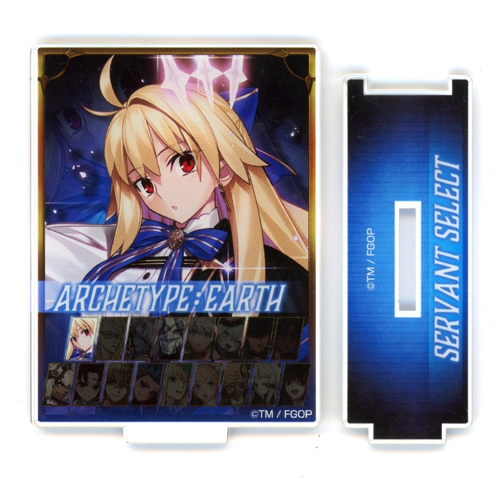 Archetype: Earth Moon Cancer Fate/Grand Order Fes. 2025 10th Anniversary Colosseum Mountain Random Battle Screen Style Mini Acrylic Stand [USED]