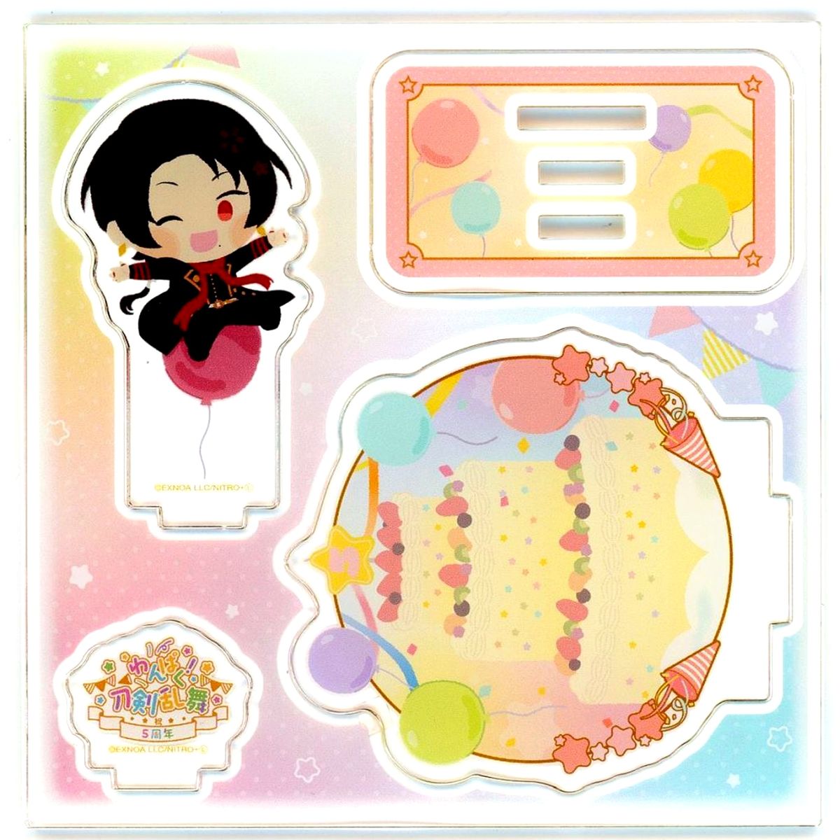 Kashuu Kiyomitsu Wanpaku! Touken Ranbu Acrylic Stand Plate 5th Anniversary POP UP SHOP [USED]