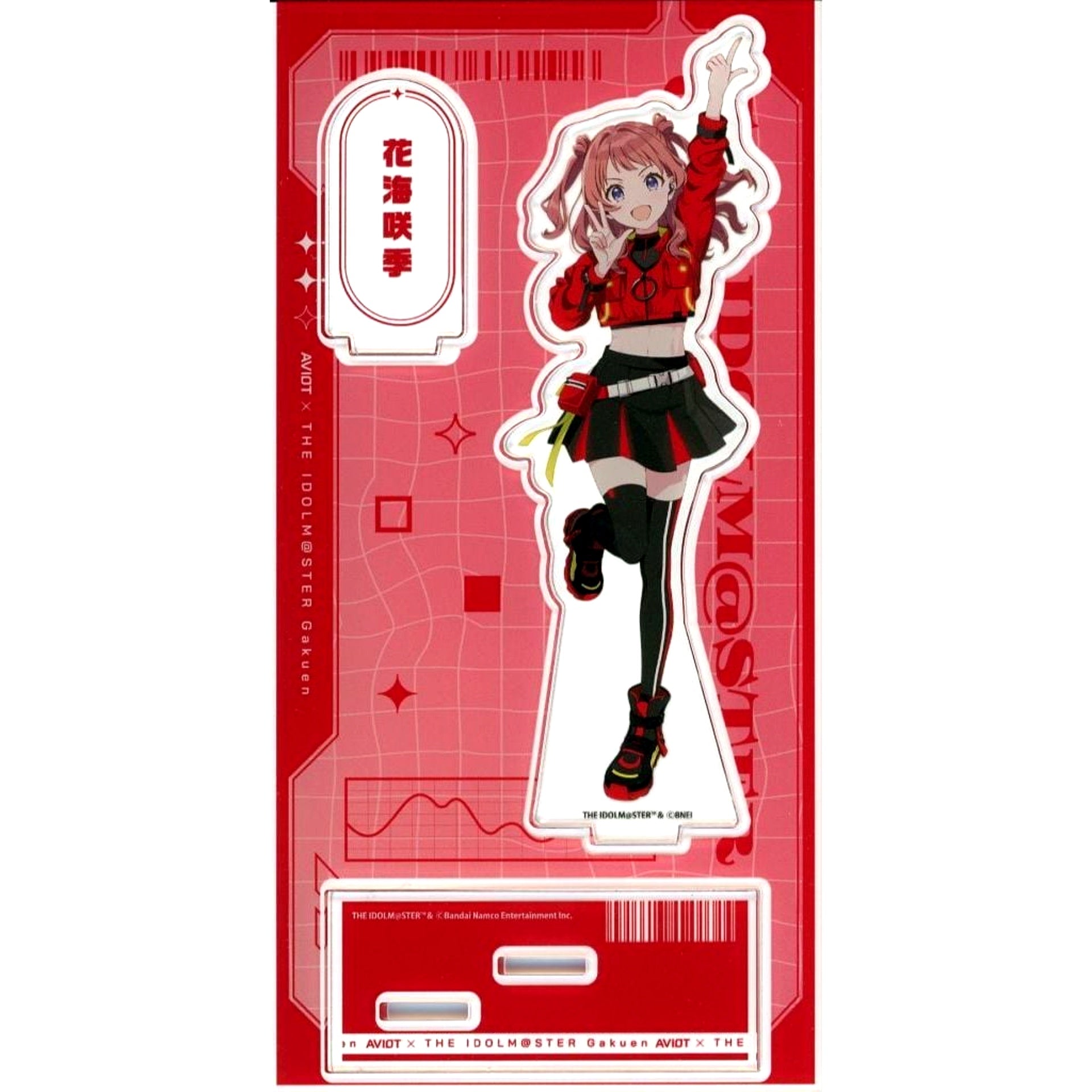 Saki Hanami Gakuen Idolmaster Acrylic Stand AVIOT x POP UP SHOP in Marui [USED]