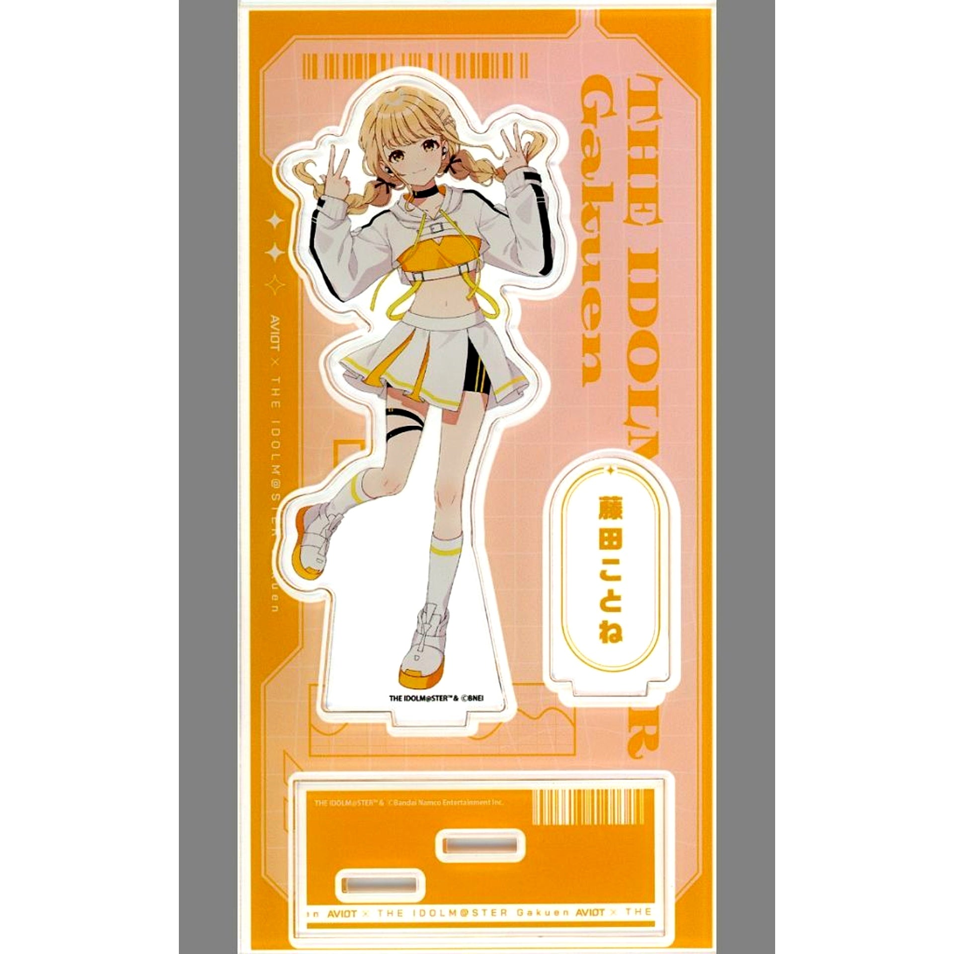 Kotone Fujita Gakuen Idolmaster Acrylic Stand AVIOT POP UP SHOP in Marui [USED]