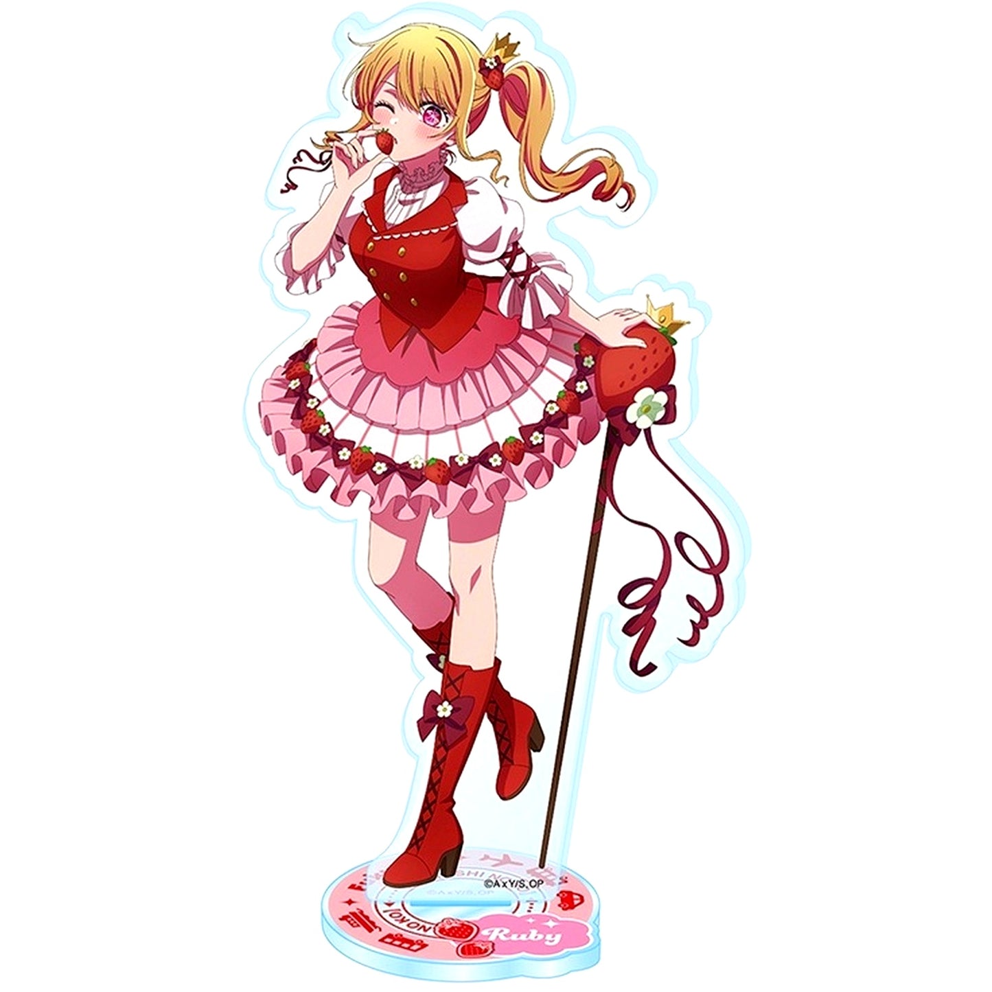 Ruby/Rubii Hoshino (Fukuoka) Acrylic Stand Figure Oshi no Ko Japan Nationwide Project 47 Prefectures' Children [USED]