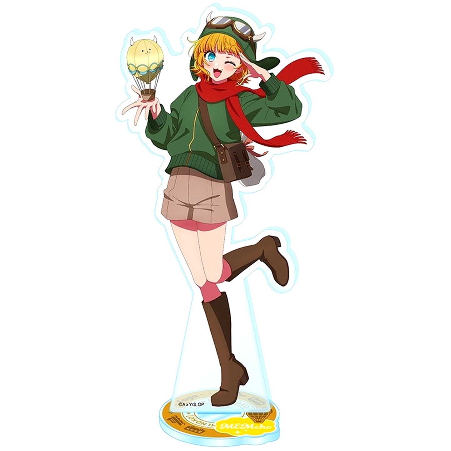 Mem-cho (Saga) Acrylic Stand Figure Oshi no Ko Japan Nationwide Project 47 Prefectures' Children [USED]