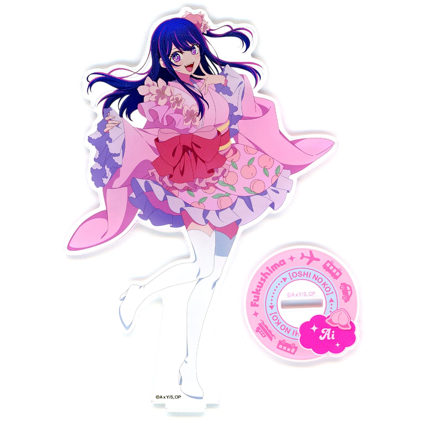 Ai Hoshino (Fukushima) Acrylic Stand Figure Oshi no Ko Japan Nationwide Project 47 Prefectures' Children [USED]