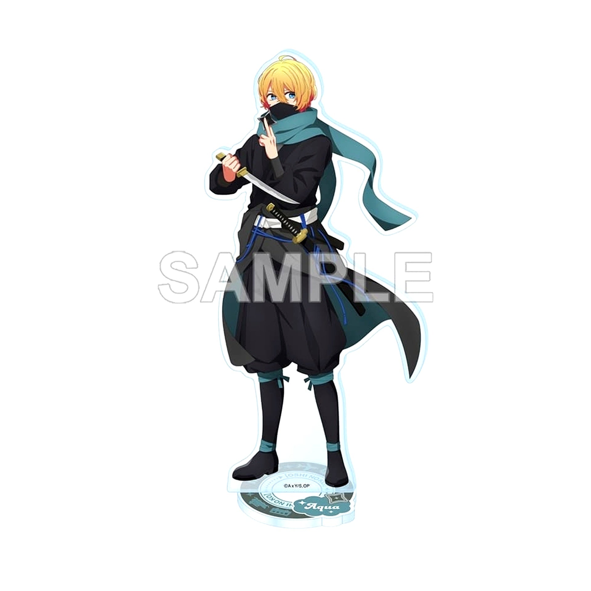 Aqua/Aquamarine Hoshino (Shiga) Acrylic Stand Figure Oshi no Ko Japan Nationwide Project 47 Prefectures' Children [USED]
