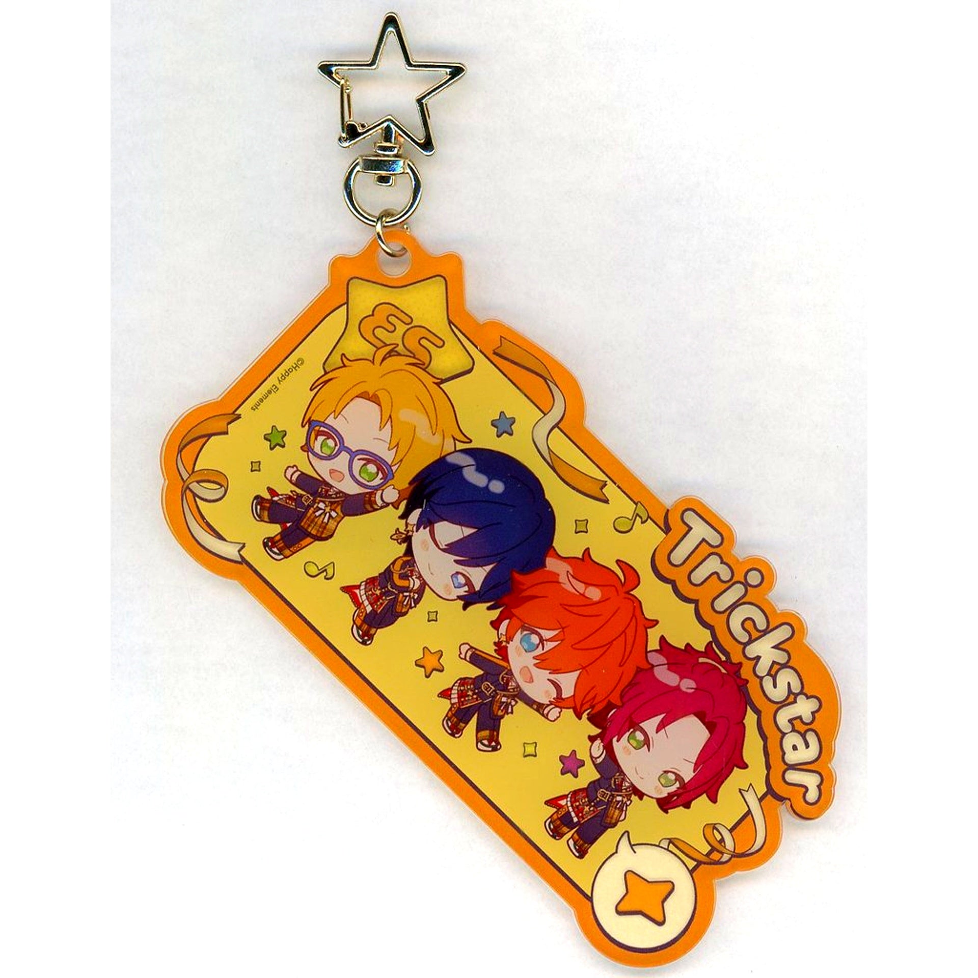 Trickstar Ensemble Stars!! Bright me up!! With Thanx Acrylic Keychain [USED]