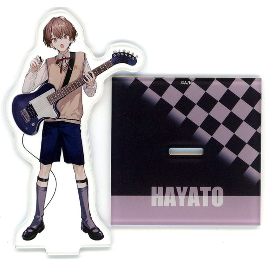 Kagami Hayato April Fools SMC Group Acrylic Stand Virtual YouTuber Nijisanji [USED]