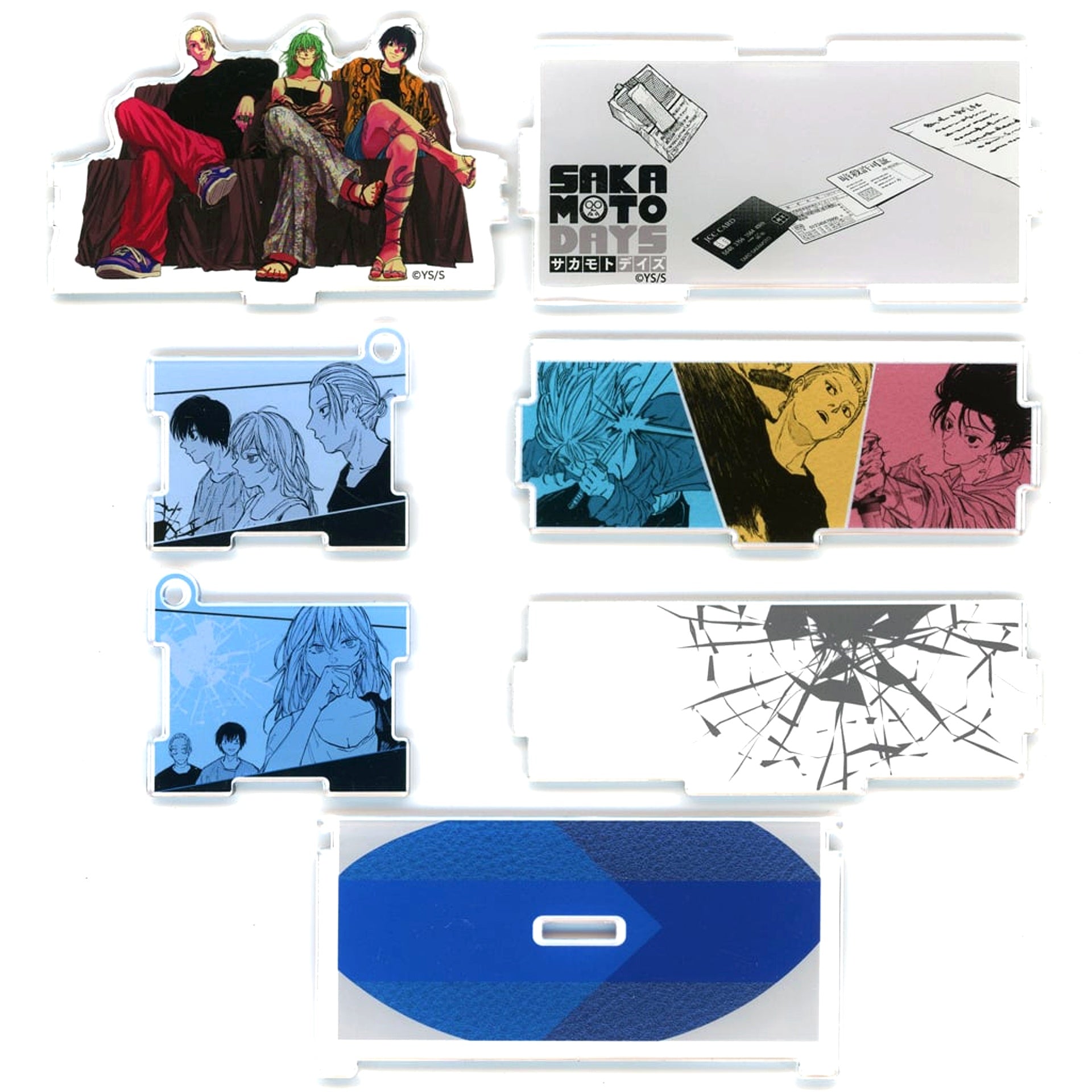 Taro Sakamoto & Yoichi Nagumo & Rion Akao SAKAMOTO DAYS Acrylic ON Box Figure J Hero Summer Festival 2025 Goods [USED]