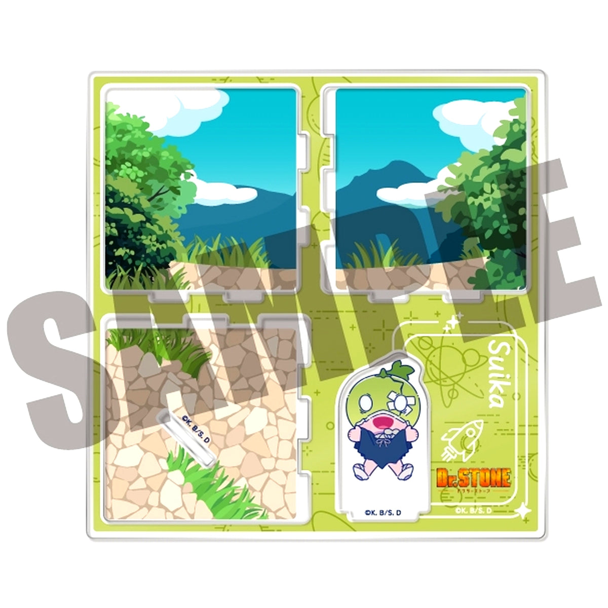 Suika I. Dr.STONE Newtro Acrylic Diorama [USED]