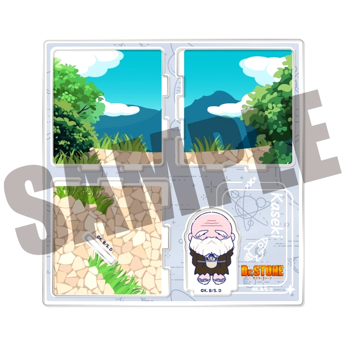 Kaseki J. Dr.STONE Newtro Acrylic Diorama [USED]