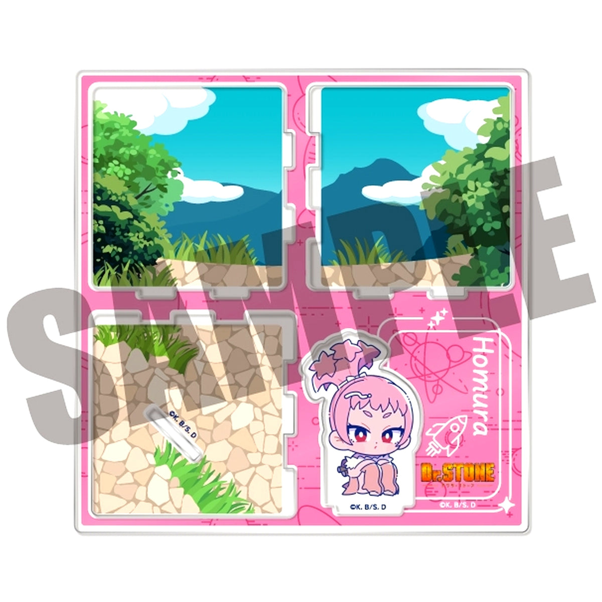 Homura Momiji O. Dr.STONE Newtro Acrylic Diorama [USED]
