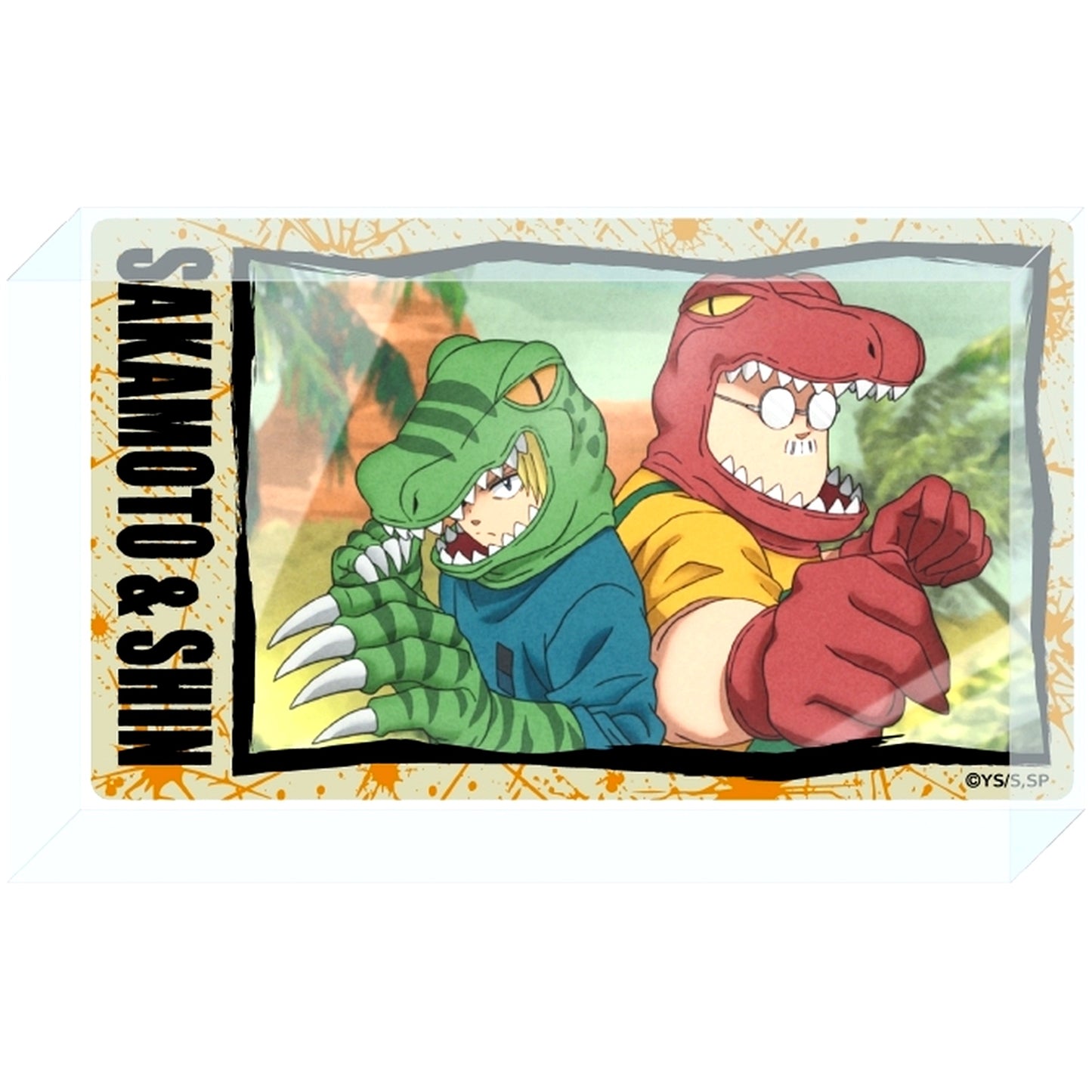 Taro Sakamoto and Shin Asakura Sakamoto Days Scene Collection Acrylic Block [USED]