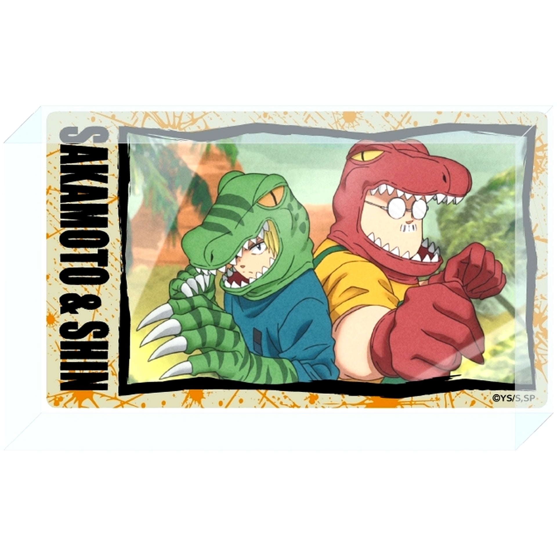 Taro Sakamoto and Shin Asakura Sakamoto Days Scene Collection Acrylic Block [USED]