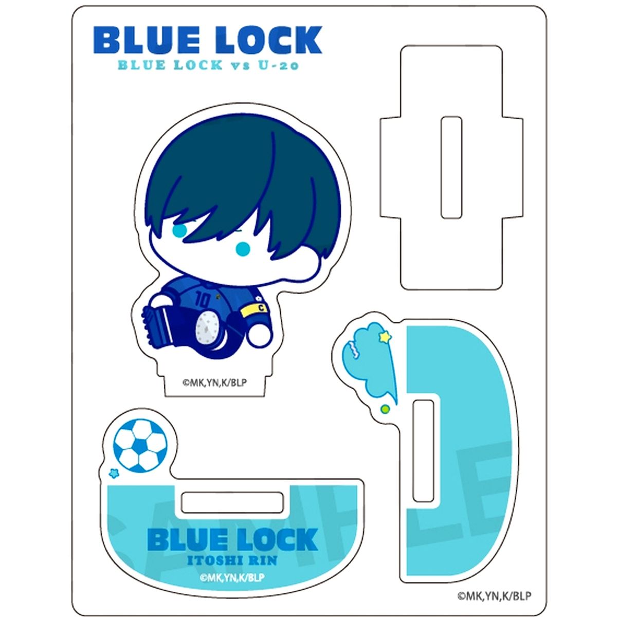 Rin Itoshi Swaying Acrylic Figure Blue Lock [USED]